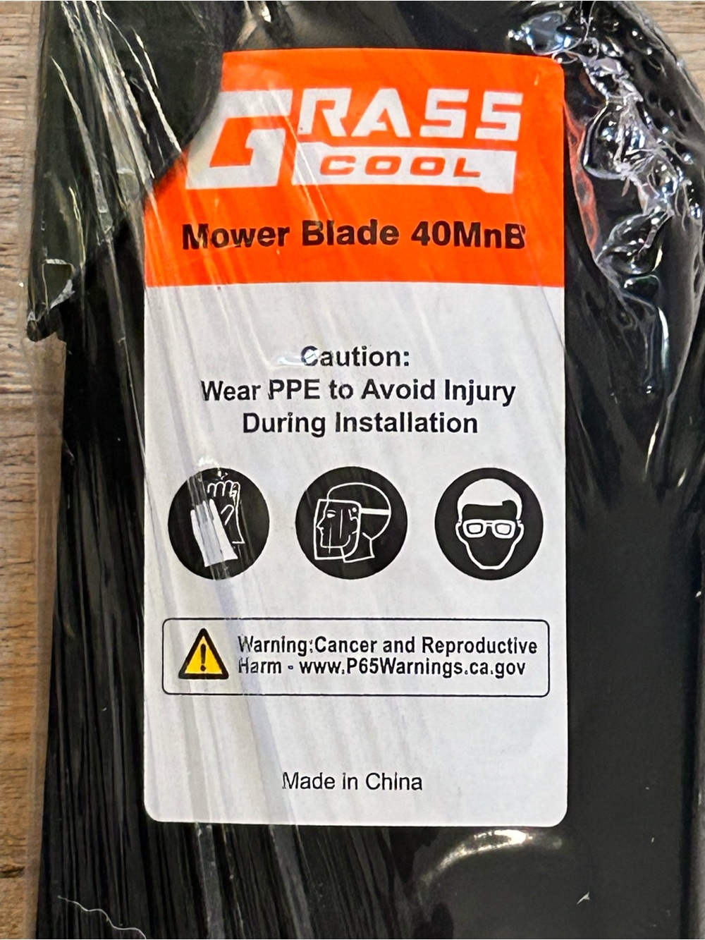 Set of 3 mower blades for ZT1-50 or ZT2-50 Cub Cadet Zero Turn Mower.